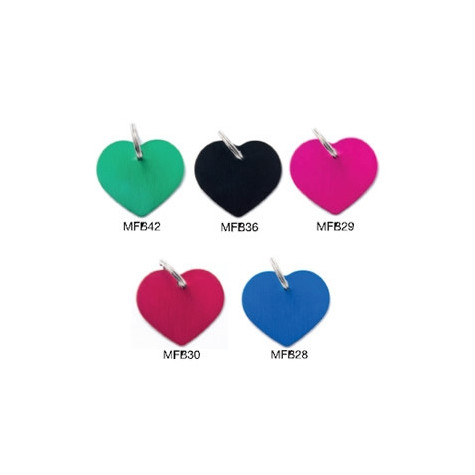 MY FAMILY Basic Heart Big Black Aluminum