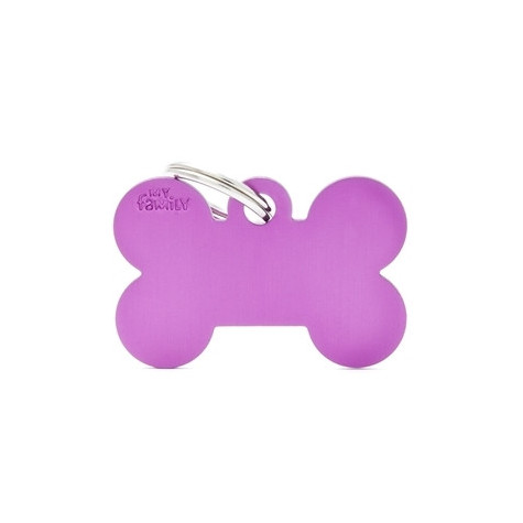MY FAMILY Basic Small Bone Aluminum Purple