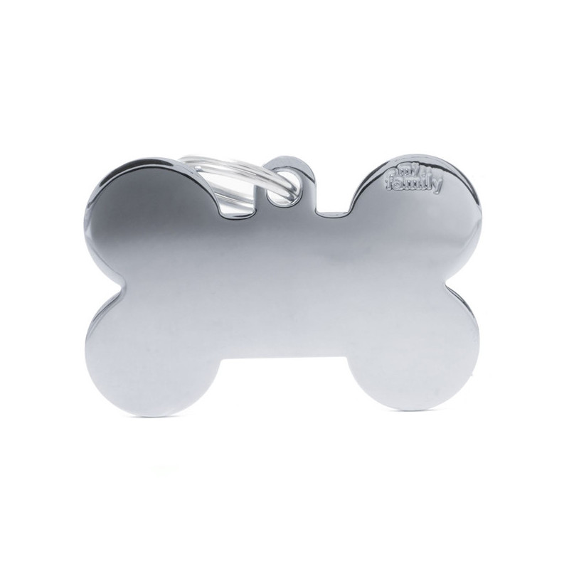 MY FAMILY Medaglietta Basic Osso XL in Ottone