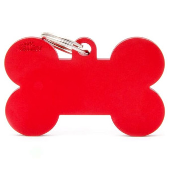 MY FAMILY Basic Bone XL Rot in Aluminium