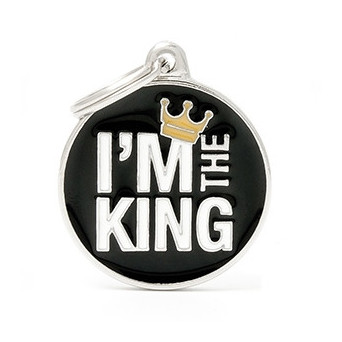 MY FAMILY Medaglietta Charms I'm The King - 