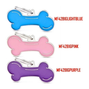 MY FAMILY Medaglietta Classic Osso Grande Rosa - 