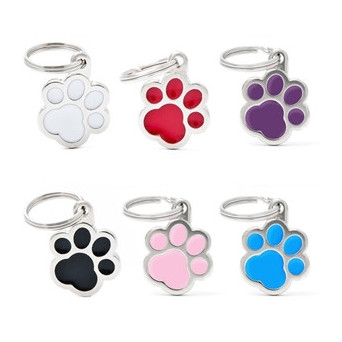 MY FAMILY Medaglietta Classic Zampetta Bianca - 