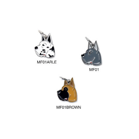 MY FAMILY Medaglietta Friends Alano Arlecchino - 