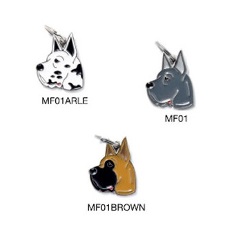 MY FAMILY Medaglietta Friends Alano Blu - 