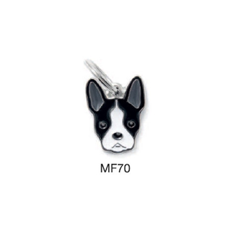 MY FAMILY Friends Boston Terrier ID Tag