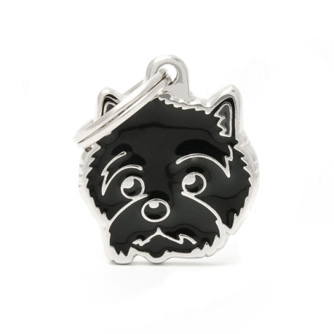 MY FAMILY Friends Cairn Terrier ID Tag