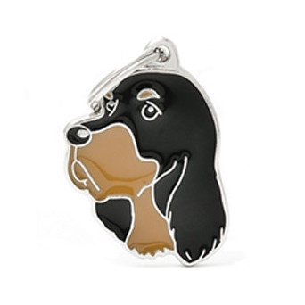 MY FAMILY Medaglietta Friends Gordon Setter - 