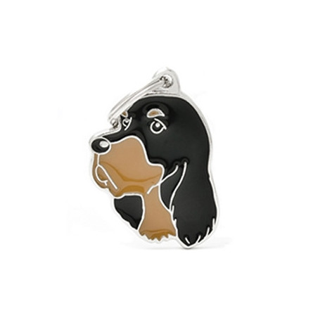 MY FAMILY Medaglietta Friends Gordon Setter - 