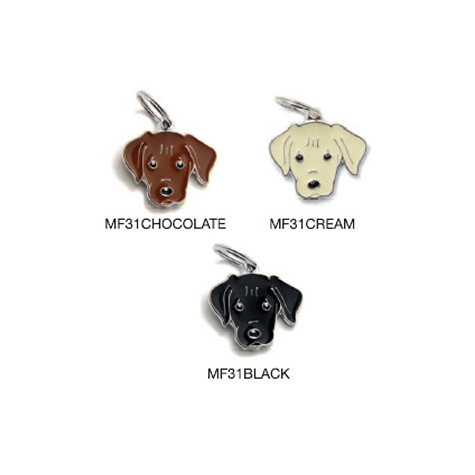 MY FAMILY Medaglietta Friends Labrador Nero - 