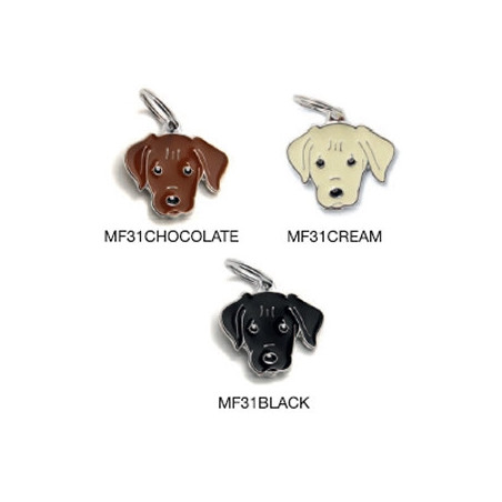 MY FAMILY Medaglietta Friends Labrador Cioccolato - 