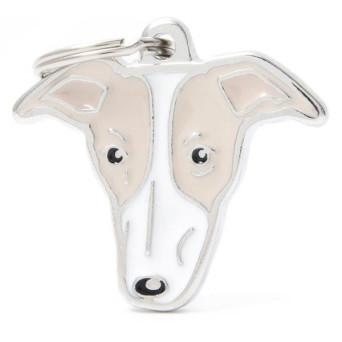 MY FAMILY Medaglietta Friends Levriero Grey Hound - 