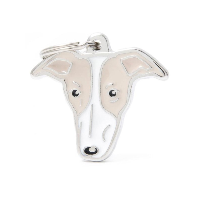 MY FAMILY Friends Greyhound Grey Hound Tag