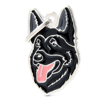 MY FAMILY Schwarzer Deutscher Schäferhund Freunde Tag