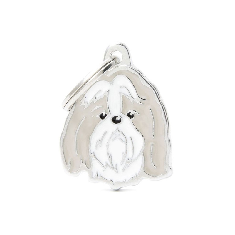 MY FAMILY Medaglietta Friends Shih Tzu Grigio