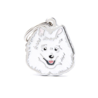 MY FAMILY Friends Volpino White Tag