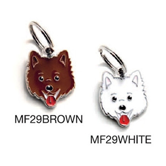 MY FAMILY Brown Volpino Friends Tag