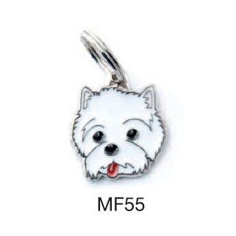 MY FAMILY Friends West Highland ID Tag