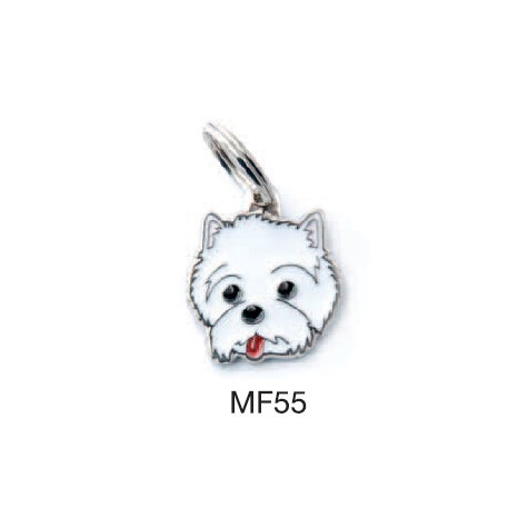 MY FAMILY Friends West Highland ID Tag