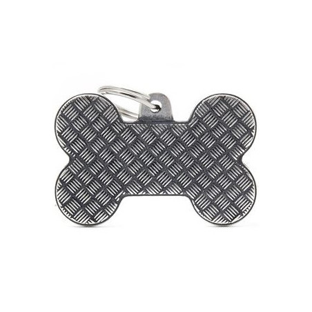 MY FAMILY Medaglietta Osso XL con Pedana - 