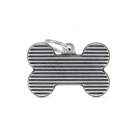 MY FAMILY Medaglietta Osso XL con Saracinesca - 