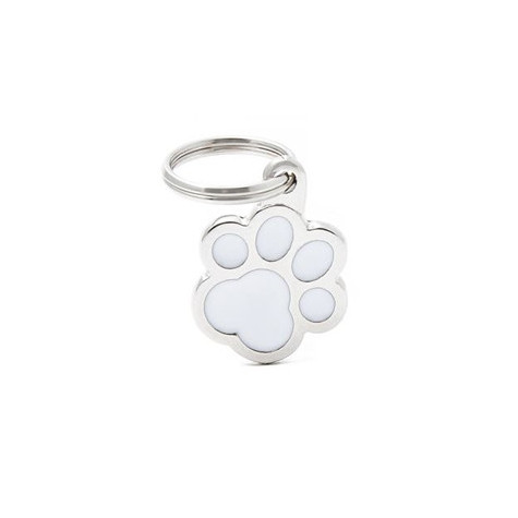 MY FAMILY Big White Paw Tag