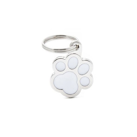 MY FAMILY Medaglietta Zampa Grande Bianca - 