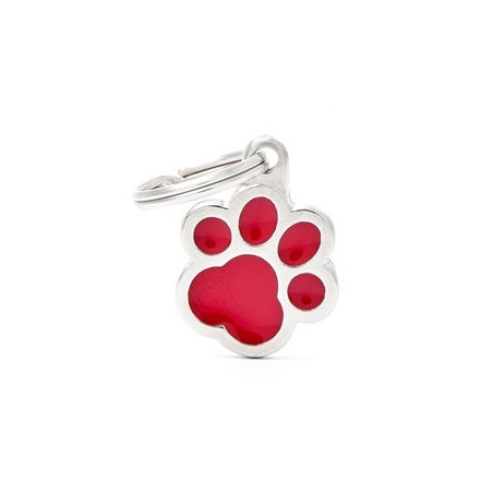MY FAMILY Medaglietta Zampa Grande Rossa - 