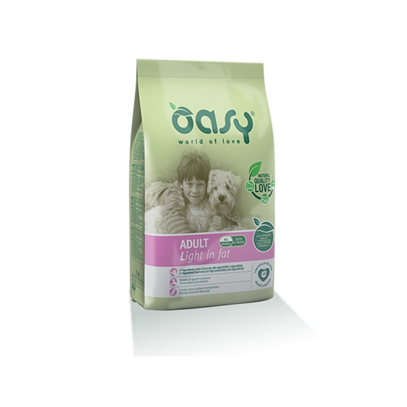 OASY Adult Light in Fett mit Huhn 3 kg.