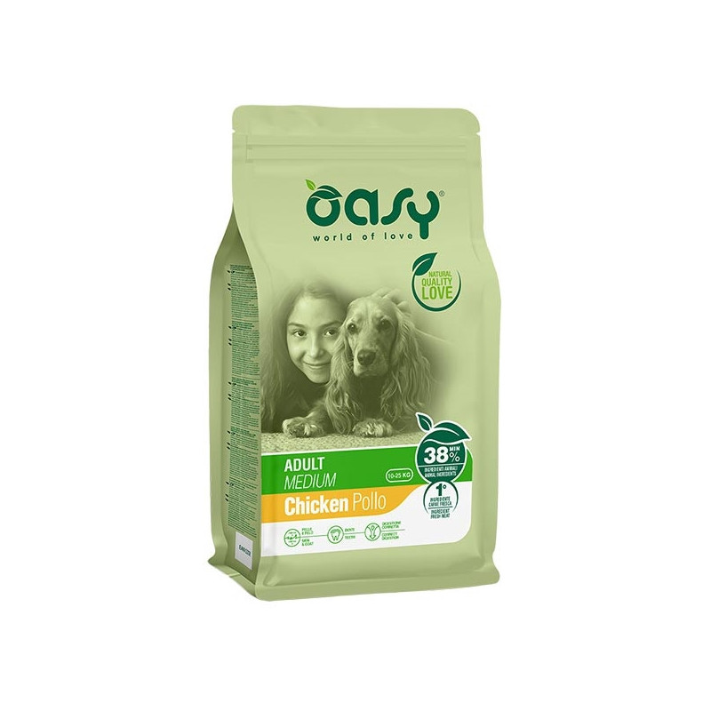 OASY Adult Medium con Pollo 12 kg.