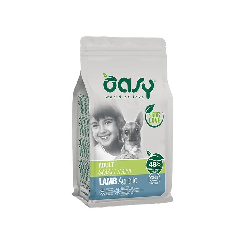OASY One Animal Protein Adult Small & Mini mit Lamm 800 gr.