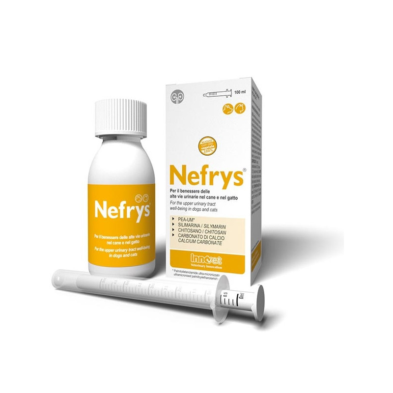 INNOVET Nefrys Veg with 100 ml dispenser.