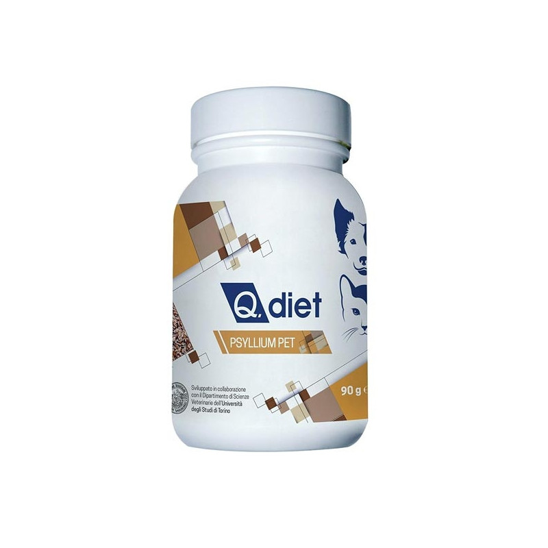 Q.VET Q Diet Psyllium Pet 90 gr.