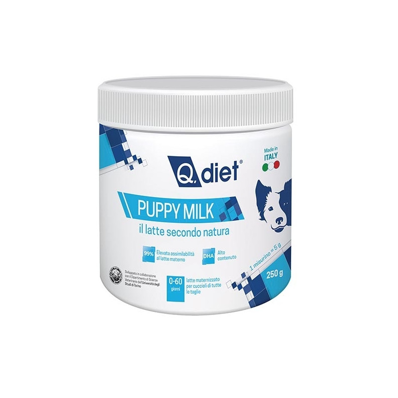 Q.VET Q Diet Puppy Milk 250 gr.