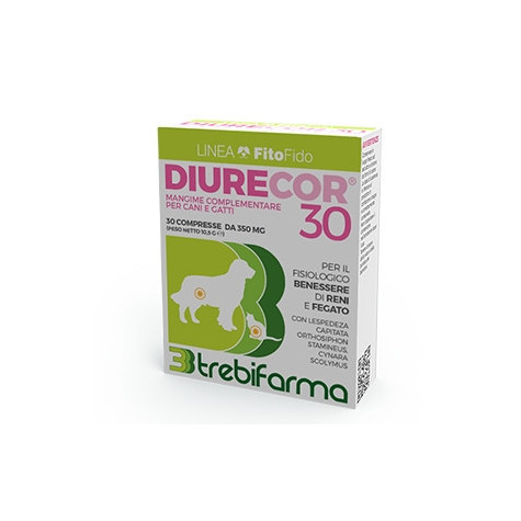 TREBIFARMA Diurecor (30 cpr. da 350 gr.) - 
