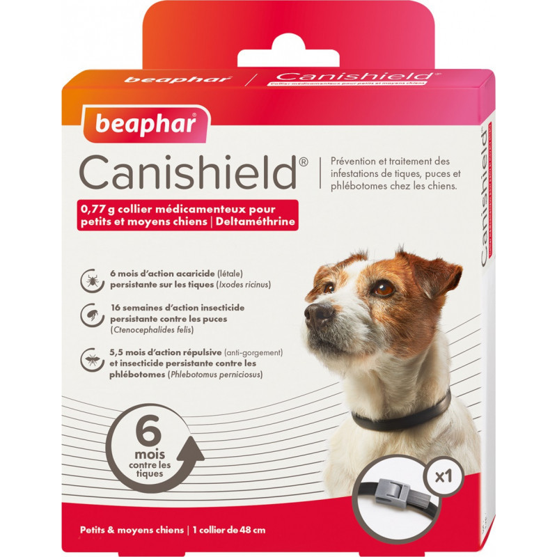 BEAPHAR Canishield Collare cane S/M 48 cm.