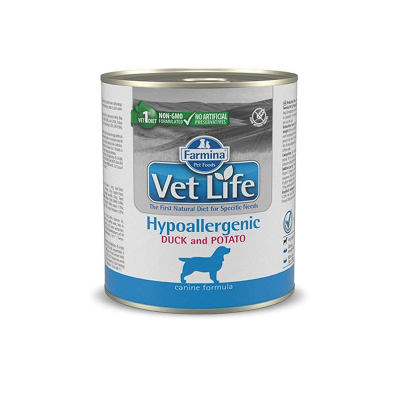 FARMINA Vet Life Hypoallergenic Duck & Potatoes 300 gr. FARMINA Vet Life Hypoallergenic Duck & Potatoes 300 gr.