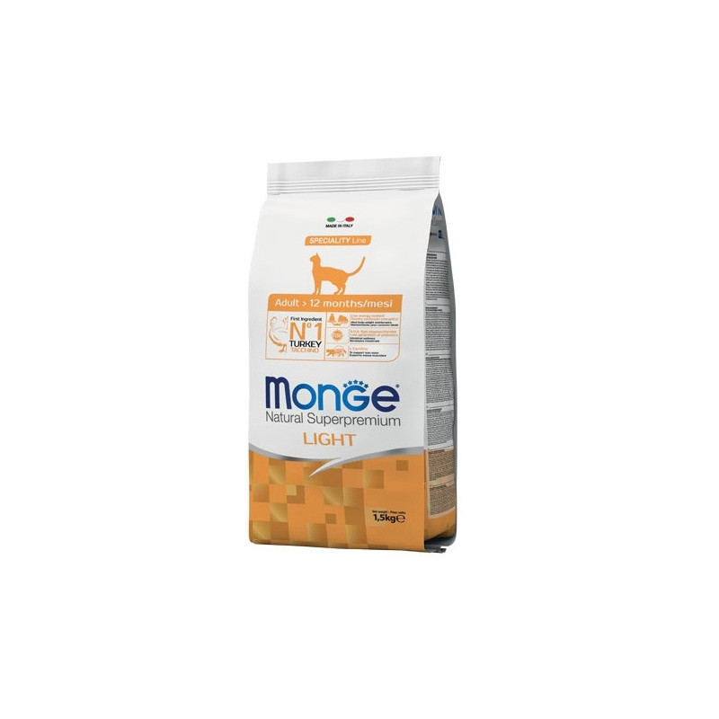 MONGE Natural Superpremium Adult Light Truthahn 1,50 gr.