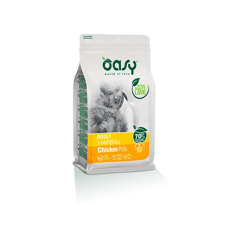 OASY Dry Adult Hairball 1,50 kg.