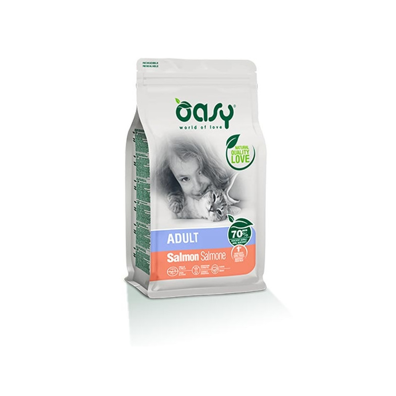 OASY Dry Adult Salmone 7,50 kg.