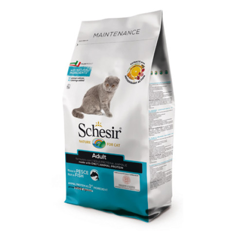 SCHESIR Trockenschnurpflege mit Fisch 400 gr.