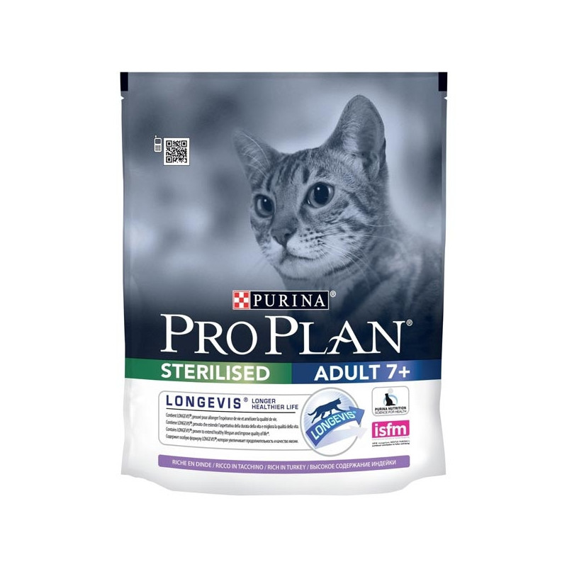 PURINA Pro Plan Sterilised 7+ con Tacchino 400 gr.