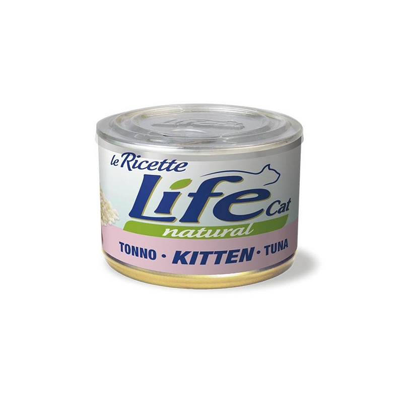 LIFE PET CARE Life Cat Le Ricette Kitten con Tonno 150 gr.