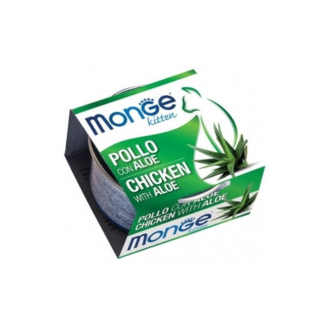 MONGE Natural Superpremium Fruits Kitten con Pollo e Aloe 80 gr. - 