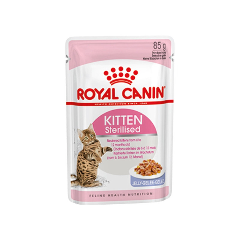 ROYAL CANIN Kitten Sterilized in Jelly 85 gr.