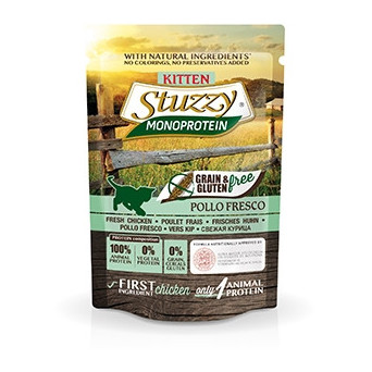 STUZZY CAT Monoprotein Grain & Gluten Free Kitten Fresh Chicken 85 gr.