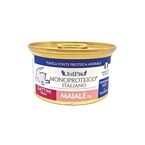 UNIPRO  Unicamente Kitten Maiale 85 gr. - 