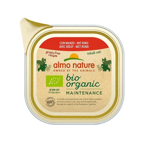 ALMO NATURE NATURE BioOrganic Maintenance mit Rindfleisch 85 gr.