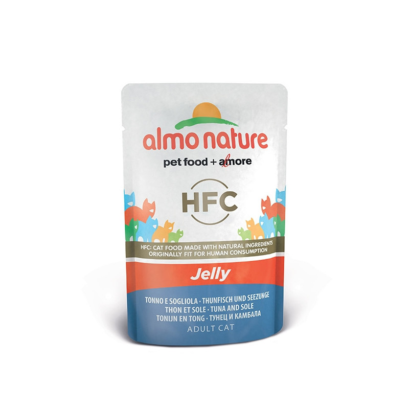 ALMO NATURE HFC Jelly Tuna and Sole 55 gr.