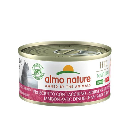 ALMO NATURE HFC Natural Made in Italy Prosciutto con Tacchino 70 gr. - 